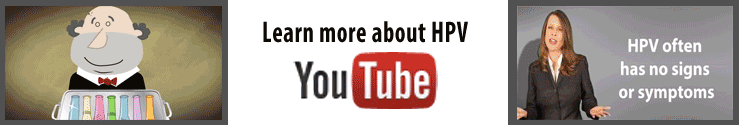 Learn more about HPV on Youtube