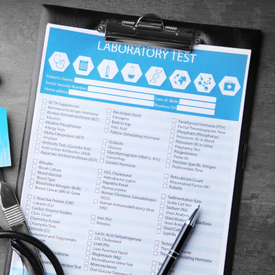 Lab test results