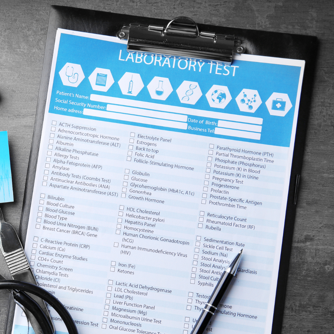 Lab test results